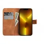Peňaženkové puzdro TENDER Book na Apple iPhone 15 Pro Hnedý