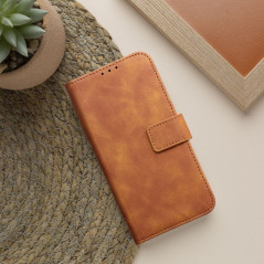Peňaženkové puzdro TENDER Book na Apple iPhone 15 Pro Hnedý