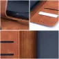 Peňaženkové puzdro TENDER Book na Apple iPhone 15 Pro Hnedý