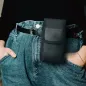 Univerzálne puzdro, Vertikálne puzdro Vertical Belt Holster OXFORD na Apple iPhone 12 Čierny