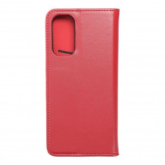 Peňaženkové puzdro Leather case SMART PRO na XIAOMI Redmi Note 11 Elegant  Vinovo červený 