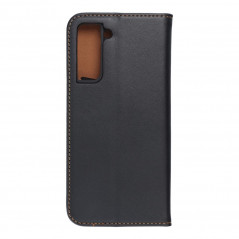 Peňaženkové puzdro Leather case SMART PRO na Samsung Galaxy S21 5G Elegant  Čierny 