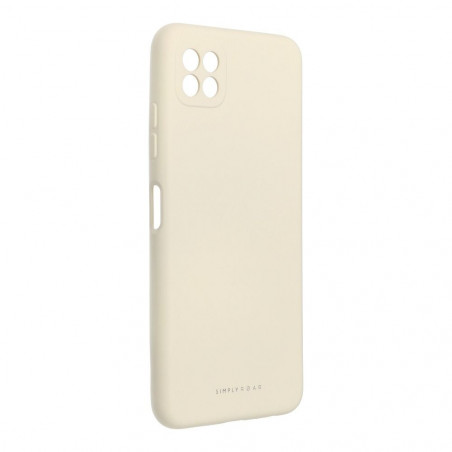 Kryt Roar Space na Samsung Galaxy A22 5G Jednofarebný, Elegant Aqua White