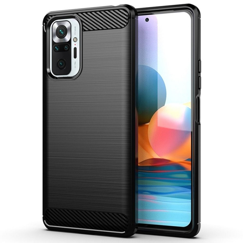Kryt Carbon na XIAOMI Poco M3 Pro 5G Elegant  Čierny