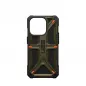 Kryt Urban Armor Gear Monarch Pro na Apple iPhone 15 Pro MagSAFE  Kevlar element green