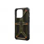 Kryt Urban Armor Gear Monarch Pro na Apple iPhone 15 Pro MagSAFE  Kevlar element green