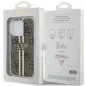 Kryt Guess 4G Gold Stripe na Apple iPhone 15 Pro Elegant  Hnedý