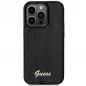 Kryt Guess Sequin Script Metal na Apple iPhone 13 Pro Max Elegant  Čierny