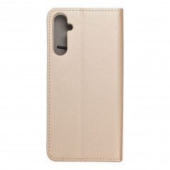 Peňaženkové puzdro Smart Case Book na Samsung Galaxy A05s Zlatý