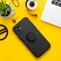 Kryt Silicone ring na Samsung Galaxy A55 Čierny