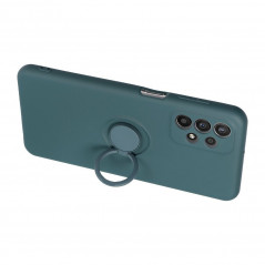 Kryt Silicone ring na Samsung Galaxy A55 Zelený