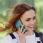 Kryt Silicone ring na Samsung Galaxy A55 Zelený