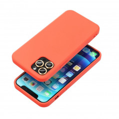 Kryt Silicone na Samsung Galaxy A55 Elegant  Broskyňový 