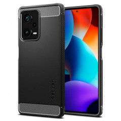 Kryt Spigen Armor na XIAOMI Redmi Note 12 Pro Plus 5G Uhlíkové vlákno, Elegant  Čierny