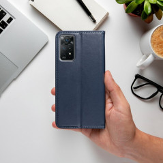 Peňaženkové puzdro Smart Magneto book na Samsung Galaxy A14 5G Tmavší modrý