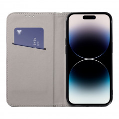 Peňaženkové puzdro Smart Magneto book na Samsung Galaxy A14 5G Tmavší modrý