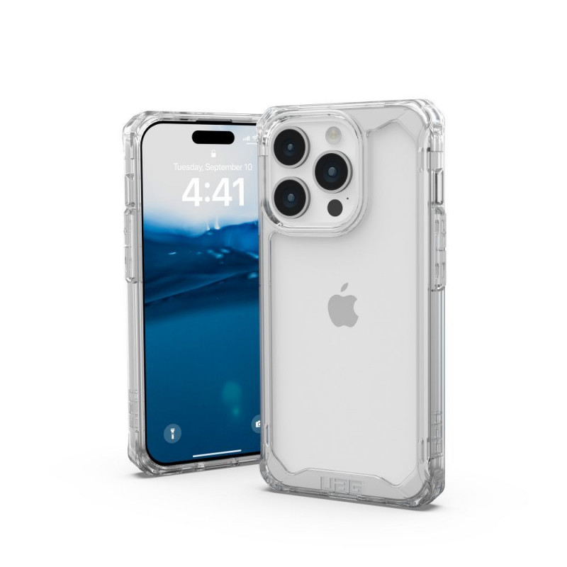 Kryt Urban Armor Gear Plyo na Apple iPhone 15 Pro Prémiové puzdro  MagSAFE  Ľadová