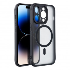 Kryt Matte Mag Cove na Apple iPhone 15 Pro MagSAFE  Čierny 