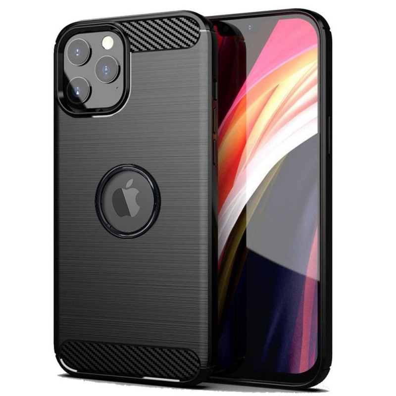Kryt Carbon na Apple iPhone 13 mini Elegant  Čierny