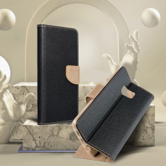 Peňaženkové puzdro Fancy Book na Apple iPhone 13 Čierny
