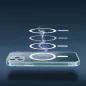 Kryt Clear Mag Cover na Apple iPhone 15 Pro MagSAFE  Transparentný