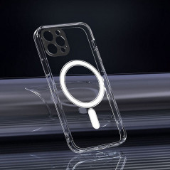 Kryt Clear Mag Cover na Apple iPhone 15 Pro MagSAFE  Transparentný