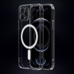 Kryt Clear Mag Cover na Apple iPhone 15 Pro MagSAFE  Transparentný