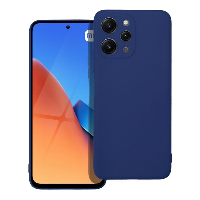 Kryt Soft na XIAOMI Redmi 12 Tmavo modrý