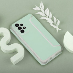 Peňaženkové puzdro Piano Book na Samsung Galaxy S24 ULTRA Svetlo zelený