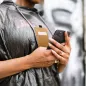 Vertikálne puzdro Slim Flexi Fresh na Samsung Galaxy S23 FE Čierny 