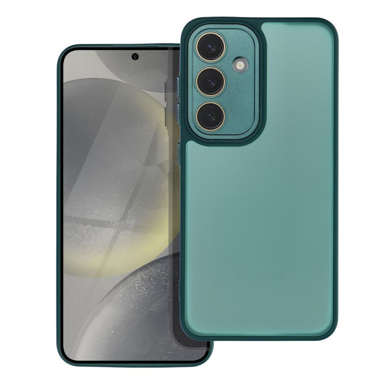 Kryt VARIETE na Samsung Galaxy S24 Elegant  Tmavo zelený