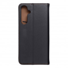 Peňaženkové puzdro Leather case SMART PRO na Samsung Galaxy A55 Elegant  Čierny