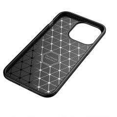 Kryt Carbon premium na Samsung Galaxy A55 Elegant  Čierny
