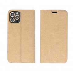 Peňaženkové puzdro LUNA Book Gold na Samsung Galaxy A55 Elegant  Zlatý 