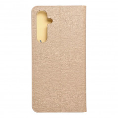 Peňaženkové puzdro LUNA Book Gold na Samsung Galaxy A55 Elegant  Zlatý 