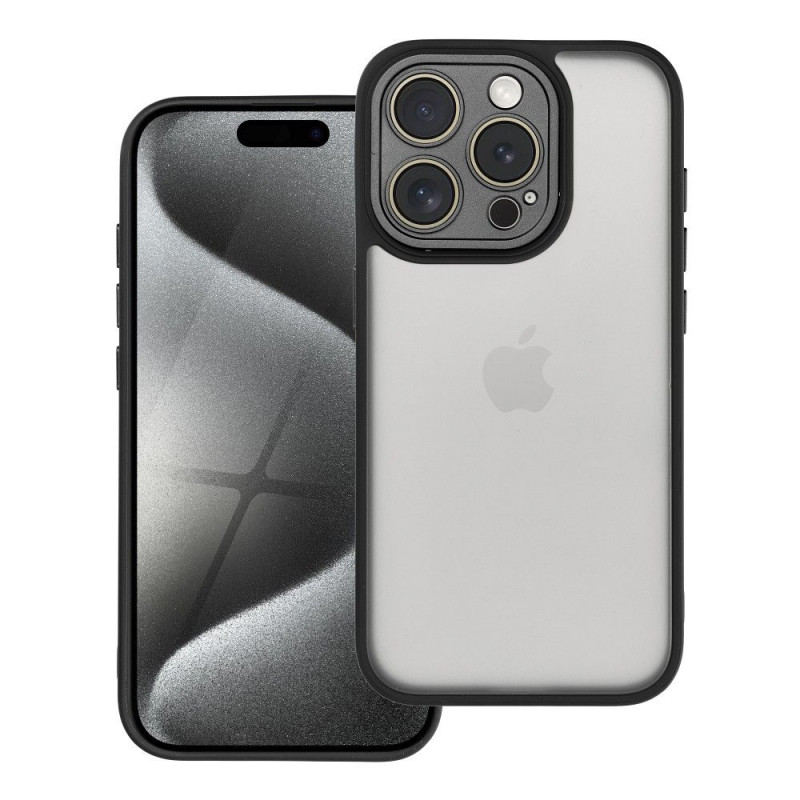 Kryt VARIETE na Apple iPhone 15 Pro Elegant  Čierny