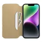 Peňaženkové puzdro Dual Pocket book na Samsung Galaxy A55 Zlatý