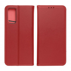 Peňaženkové puzdro Leather case SMART PRO na Samsung Galaxy A55 Elegant  Vinovo červený
