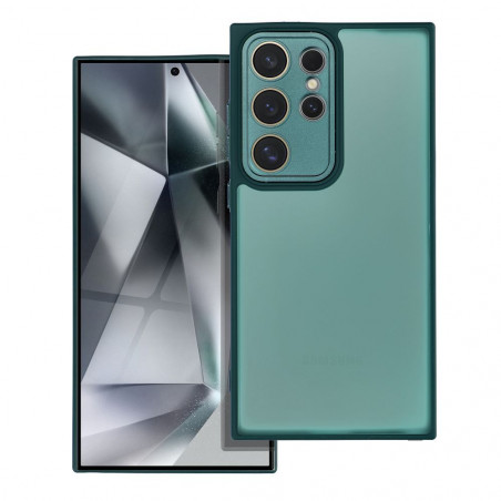 Kryt VARIETE na Samsung Galaxy S24 ULTRA Elegant Tmavo zelený