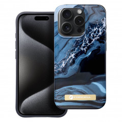 Kryt Forcell F-Pprotect Mirage na Apple iPhone 15 Pro MagSAFE  Oceánsky mramor