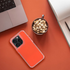Kryt MATRIX na Apple iPhone 15 Pro Oranžový