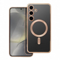 Kryt Electro Mag na Samsung Galaxy S24 PLUS MagSAFE  Zlatý