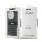 Kryt DKNY Repeat Texture Pattern Stripe na Apple iPhone 15 Pro Max MagSAFE  Čierny