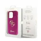 Kryt Guess Fixed Glitter Big 4G na Apple iPhone 15 Pro Fialový (Purple)
