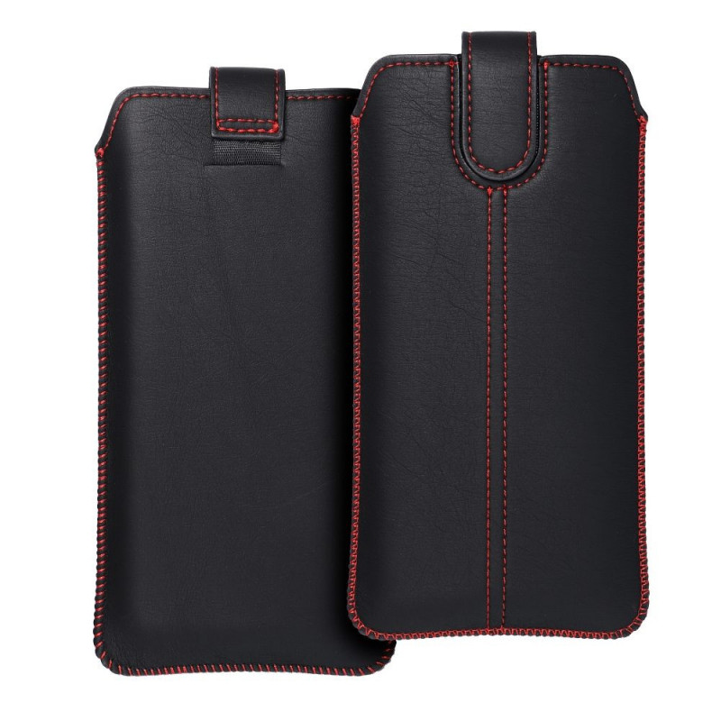 Univerzálne puzdro Pocket Case Ultra Slim M4 na Samsung Galaxy M21 Čierny