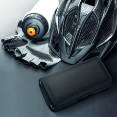 Univerzálne puzdro, Horizontálne puzdro Horizontal Belt Holster OXFORD na Samsung Galaxy A51 LTE Čierny