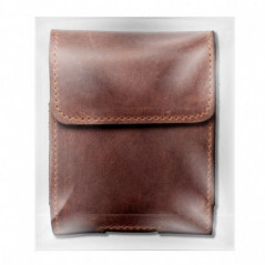 Univerzálne puzdro, Horizontálne puzdro, Puzdro na opasok ROYAL Crazy Horse na Samsung Galaxy Z Flip3 5G Hnedý 