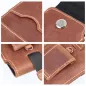 Univerzálne puzdro, Puzdro na opasok ROYAL - Leather universal flap pocket na Oppo A98 5G Hnedý