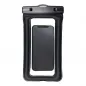 Vodotesné puzdro Airbag na mobil so zapínaním – čierne