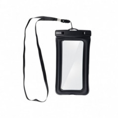 Vodotesné puzdro Airbag na mobil so zapínaním – čierne
